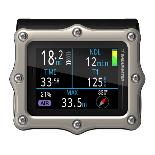 Shearwater Perdix 3 | Computador de Mergulho com Ecrã AMOLED