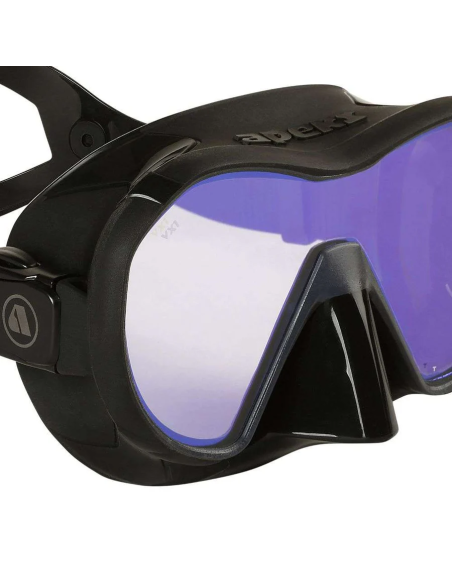 Apeks VX1 Mirror Dive Mask - Frameless Comfort & Pure Clear Lens