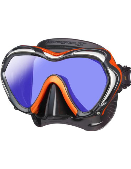 TUSA Paragon S Mask - Single Window Dive Mask with UV420 Lenses