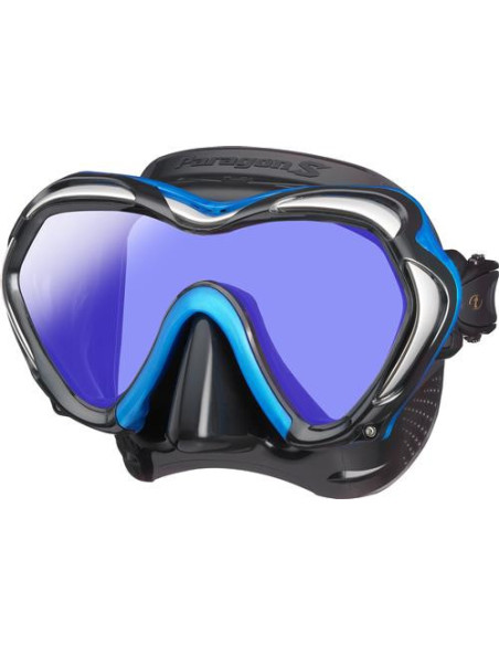 TUSA Paragon S Mask - Single Window Dive Mask with UV420 Lenses