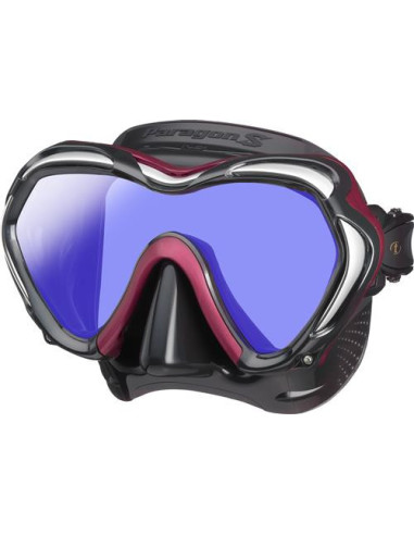 Máscara TUSA Paragon S - Máscara de Mergulho de Lente Única com Lentes UV420