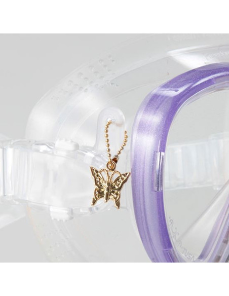 Máscara TUSA M1002 Tina - Máscara de Mergulho de Lente Única e Perfil Baixo