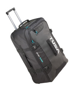 Saco de Viagem com Rodas - Saco com Cintas de Compressão e Bolsos