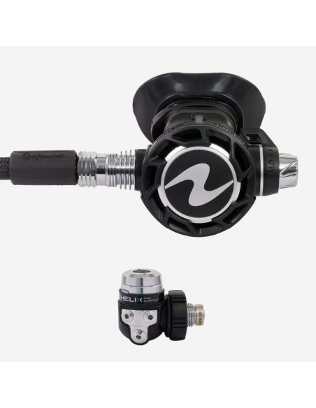 Aqualung Helix Compact Pro Regulator - Lightweight Travel Performance