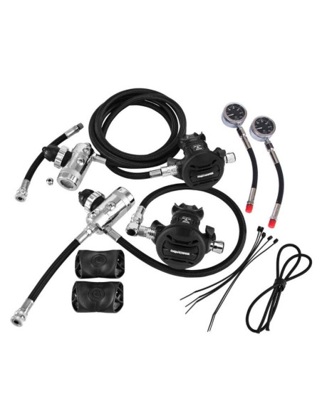 Apeks XTX50 Sidemount – Regulador de Mergulho de Alta Performance