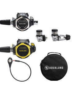 Aqualung LEG3ND Elite with Octopus and Gauge