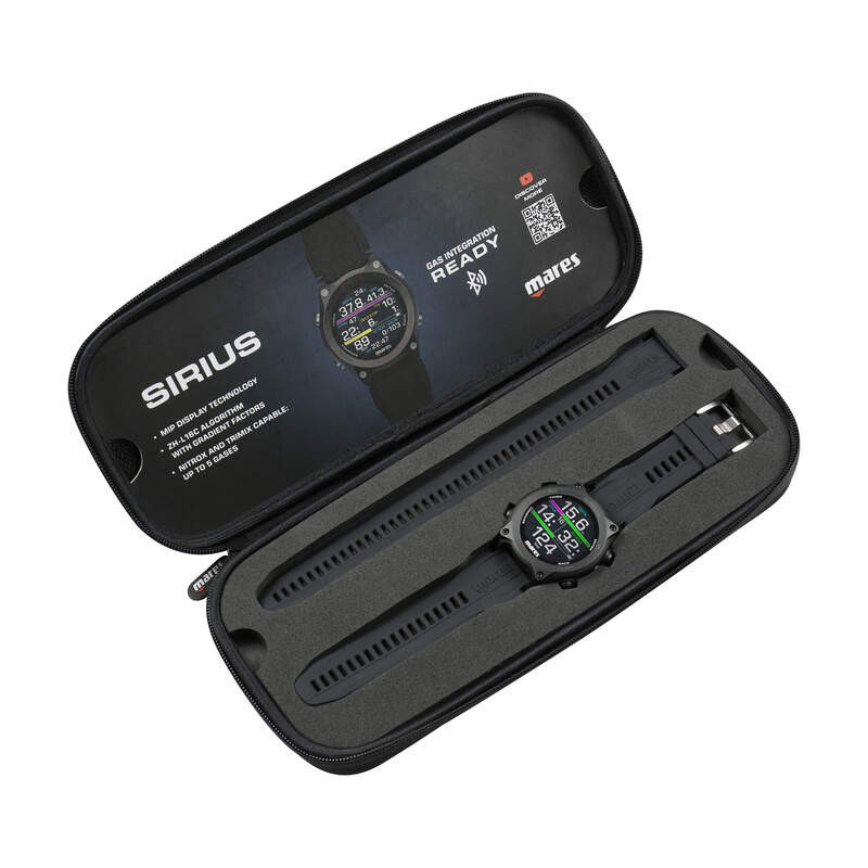 Computador de Mergulho Mares Sirius | GPS e Ecrã a Cores