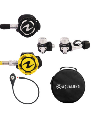 Pack Aqualung Helix Pro com Octopus, SPG e Saco