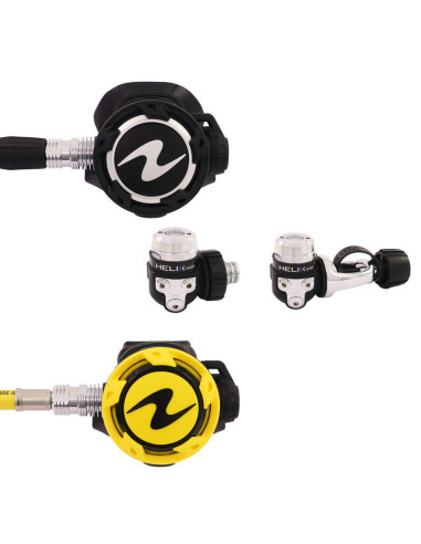 Pacote Aqualung Helix Pro com Octopus